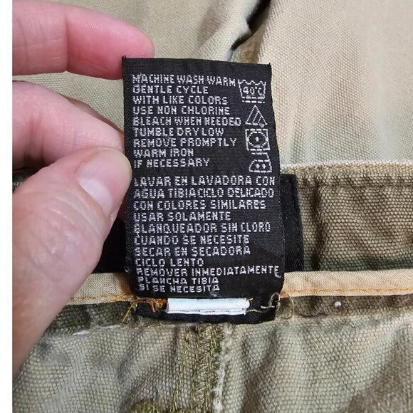 Weatherproof French Khaki Utility Cargo Chino Pants Sz 42x32 - Picture 10 of 10